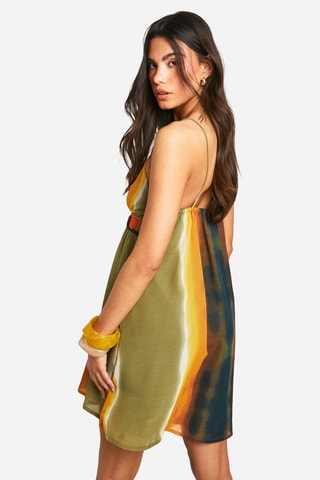 Robe droite - Vert olive