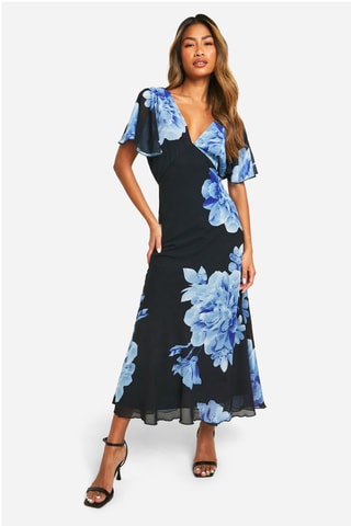 Robe midi - Noir