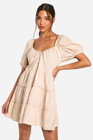 Robe patineuse - Beige