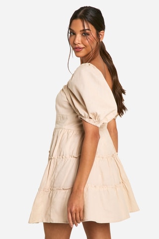 Robe patineuse - Beige