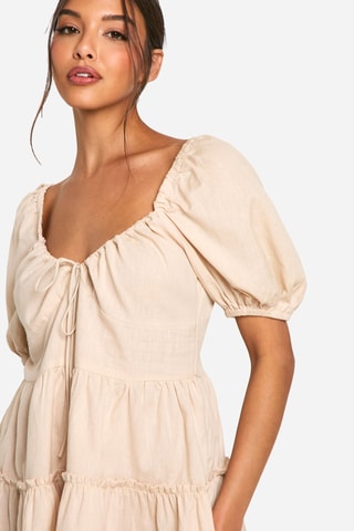 Robe patineuse - Beige