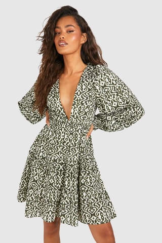 Robe patineuse - Kaki