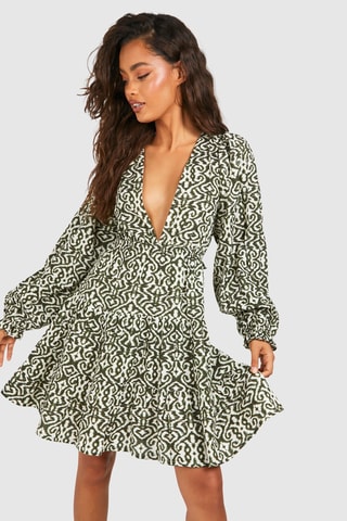 Robe patineuse - Kaki