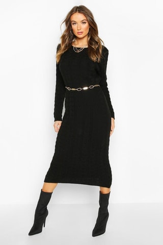 Robe pull - Noir