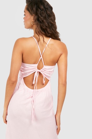 Robe midi - Rose