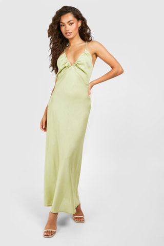 Robe longue - Vert