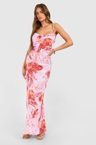 Robe longue - Rose