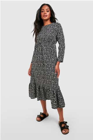 Robe midi - Noir