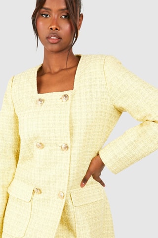 Robe chemise - Jaune