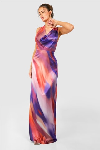 Robe longue - Violet