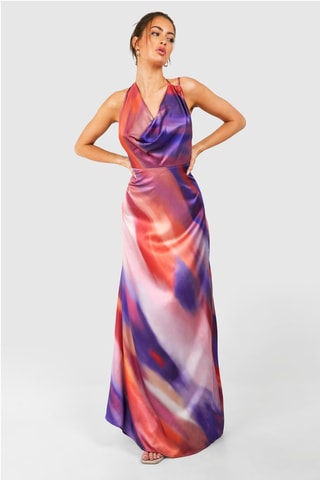 Robe longue - Violet
