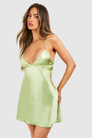 Robe patineuse - Vert