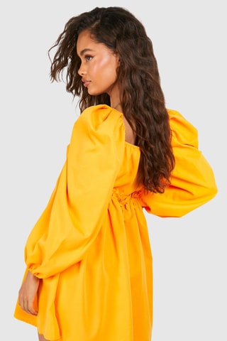 Robe patineuse - Orange