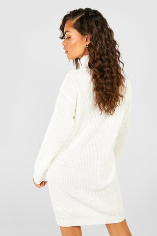 Robe pull - Crème