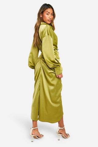 Robe longue - Vert