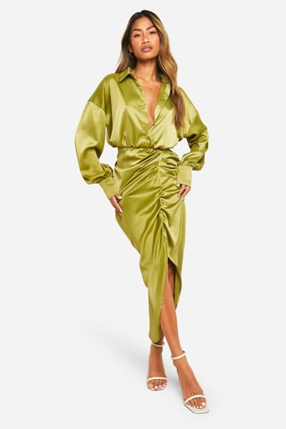 Robe longue - Vert
