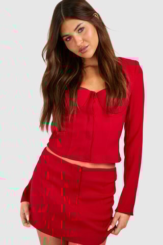 Minijupe - Rouge