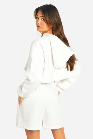 Sweat court et short - Ecru