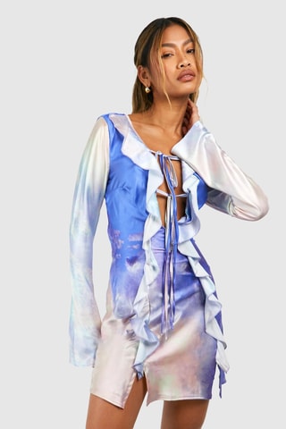 Robe droite - Violet
