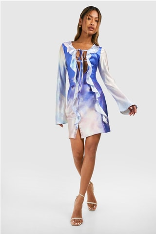 Robe droite - Violet