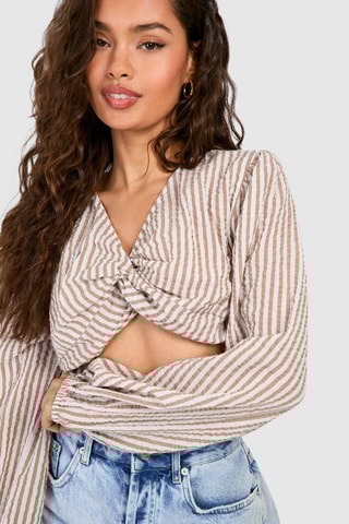 Crop top - Beige
