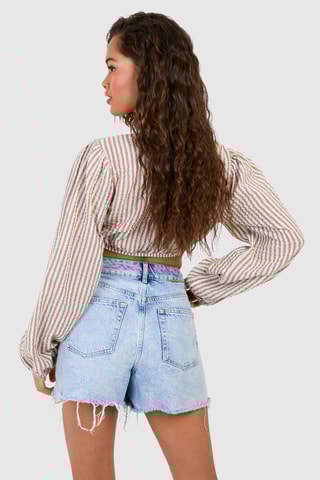 Crop top - Beige