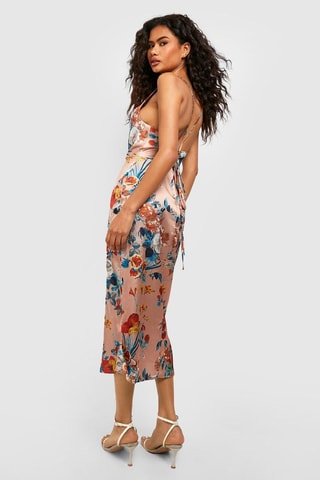 Robe midi - Doré