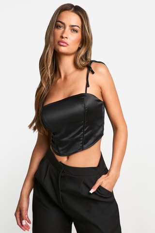 Crop top - Noir