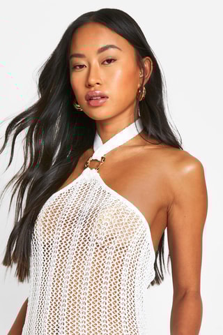 Robe de plage - Blanc