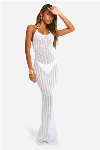 Robe longue - Blanc