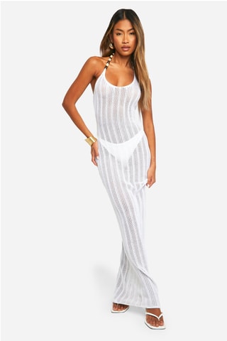 Robe longue - Blanc