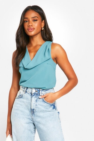Top - Bleu clair