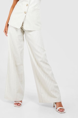 Pantalon wide legs - Ivoire