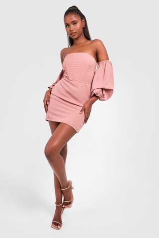 Robe bustier - Rose