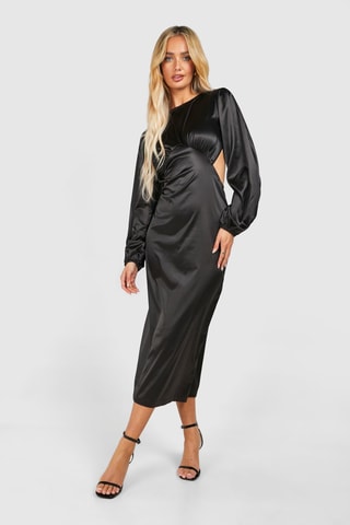 Robe midi - Noir