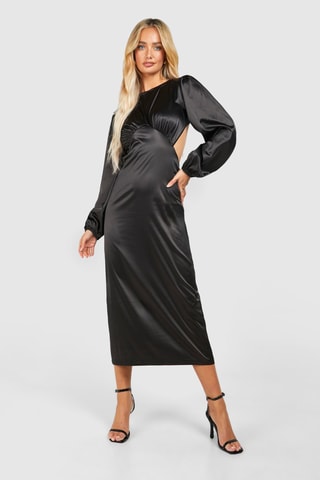 Robe midi - Noir