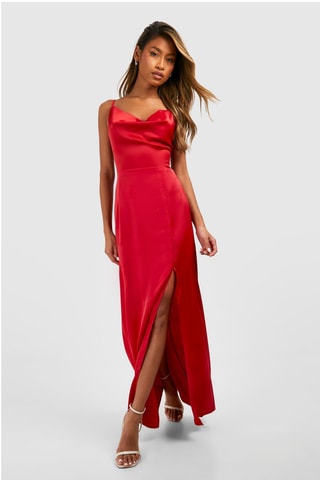 Robe longue - Rouge