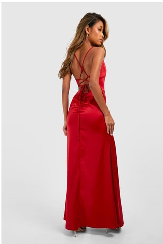 Robe longue - Rouge