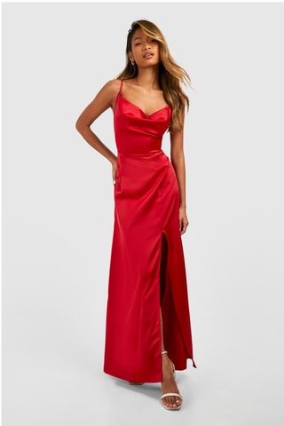 Robe longue - Rouge