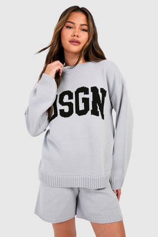 Pull et short - Gris