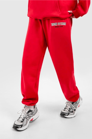 Sweat à capuche et pantalon - Rouge