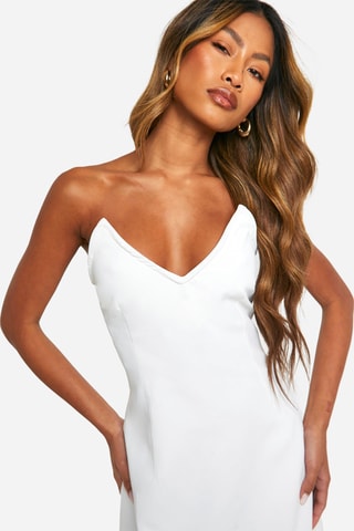 Robe bustier - Blanc