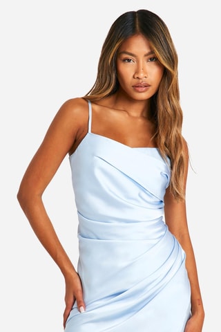 Robe fourreau - Bleu