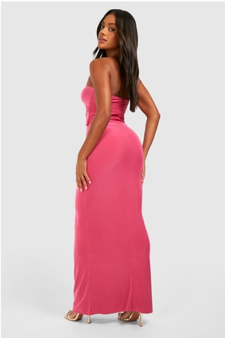 Robe bustier - Rose