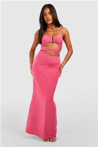 Robe bustier - Rose