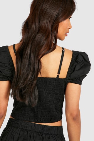 Crop top - Noir