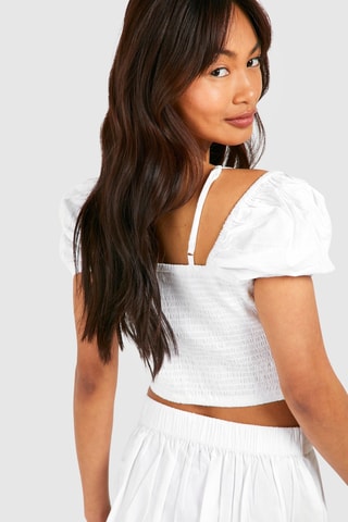 Crop top - Blanc