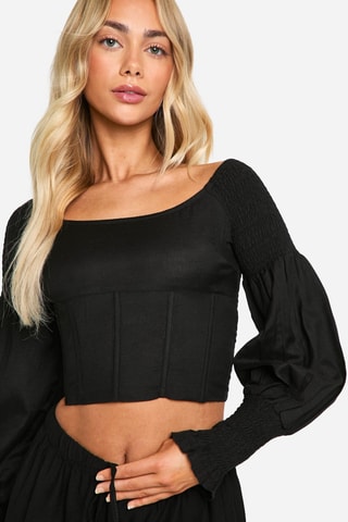 Crop top - Noir