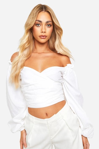 Crop top - Blanc