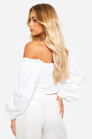 Crop top - Blanc